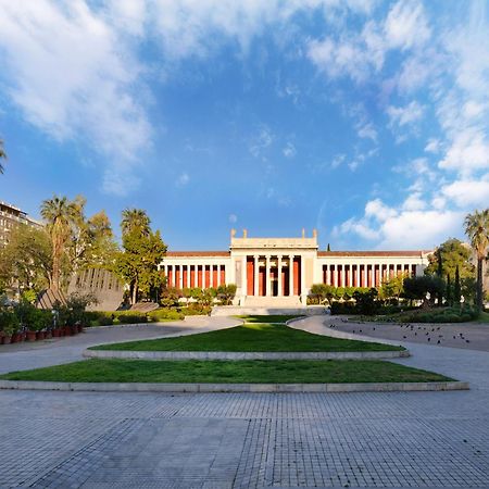 Apartamento Modern Haven Near Archaeological Museum Atenas Exterior foto
